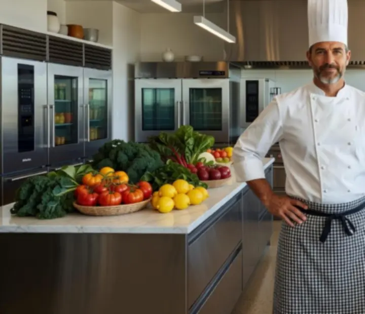 Executive Chef at Showdownsupper in a modern Australian kitchen