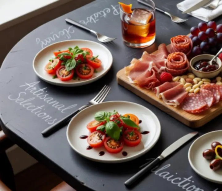 Signature shared platters and late-night dishes served at Showdownsupper